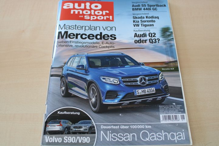 Deckblatt Auto Motor und Sport (01/2016)